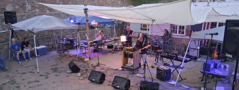 OutDoor Open Mic . By Two Dog Studio's cover