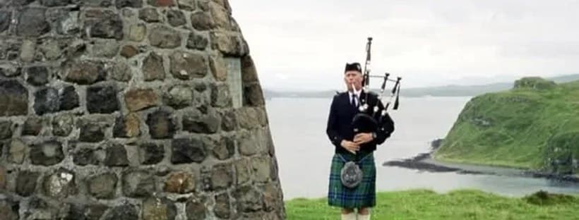 Seattle's Bagpiper Neil Hubbard cover