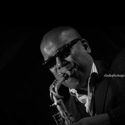 Saxophonist Bradford Hayes