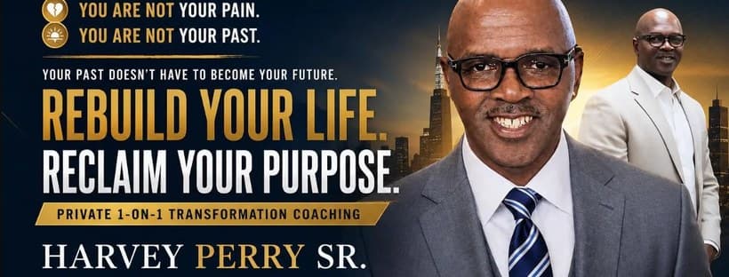 Harvey Perry Sr. - Inspirational Speaker cover