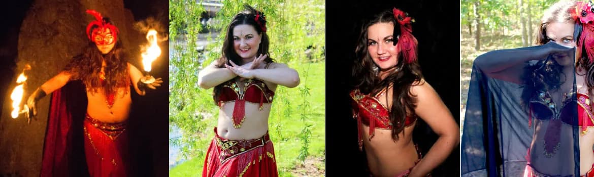 Fire Bellydancer Lorenda